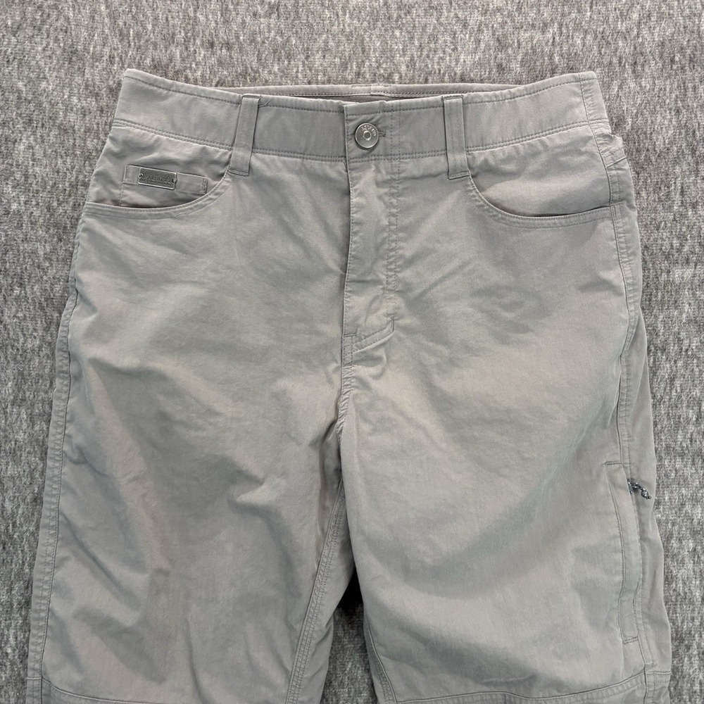 ASCEND 32x30 Men's Cotton Nylon Spandex Hiking Pants Gray